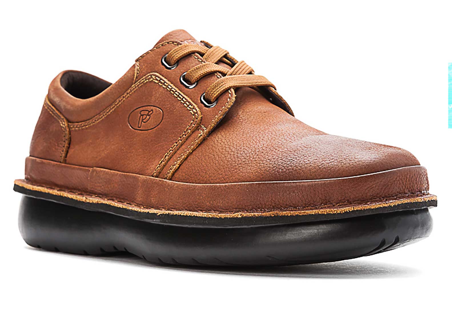 Men/'s Propet  Villager Medicare Approved Leather Comfort Shoes Brown M4070